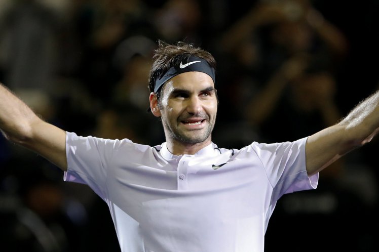 Federer felice